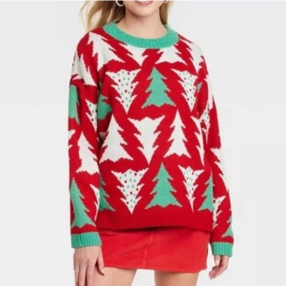 Oversize Fit Cozy Christmas Sweater